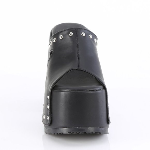 Gothic Platform Chunky High Heel Shoes - Picture 2 of 5